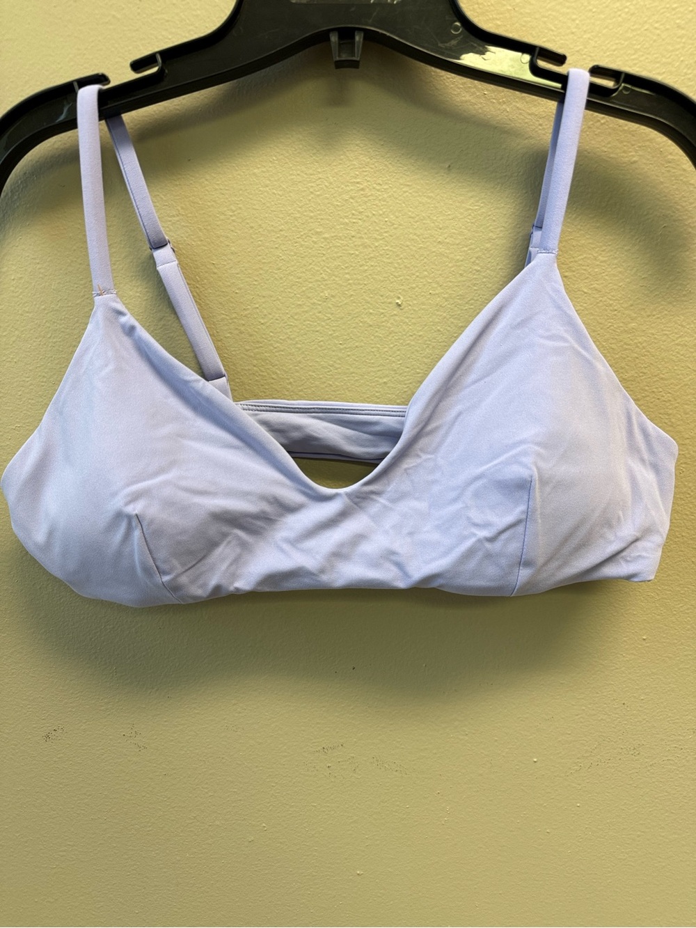 Vuori Lavender Light Support Bralette with Adjustable Straps